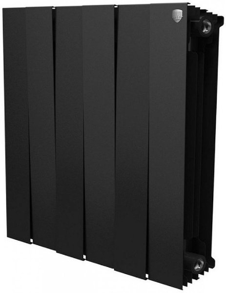 Радиатор биметаллический Royal Thermo PianoForte 100/500 Noir Sable 6 секций