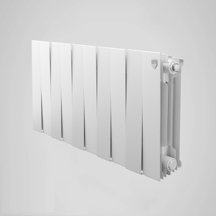 Радиатор биметаллический Royal Thermo PianoForte 100/300 Bianco Traffico 10 секций