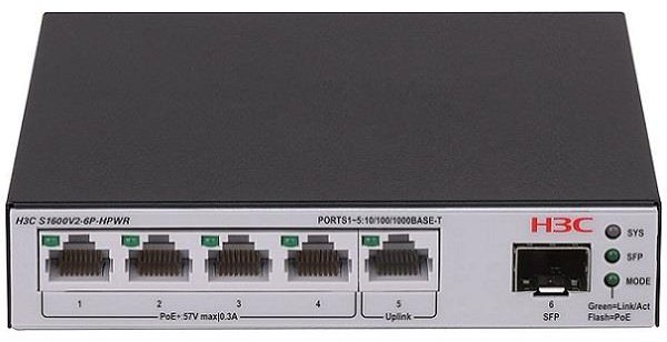 Коммутатор H3C S1600V2-6P-HPWR - ForteMarket Коммутатор H3C S1600V2-6P-HPWR купить,45304
