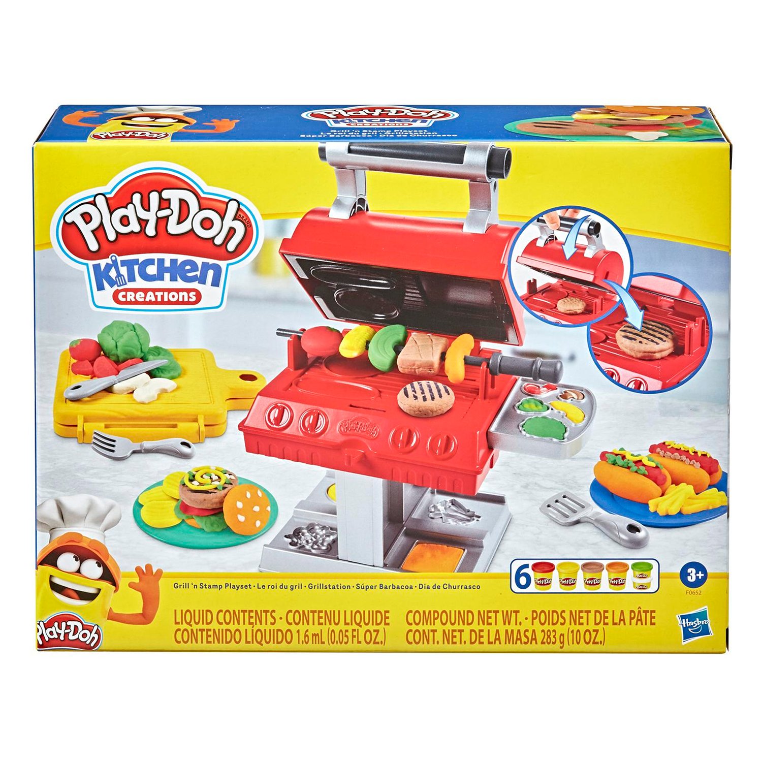 Игровой набор Play Doh Пластилин Гриль барбекю купить,NaN