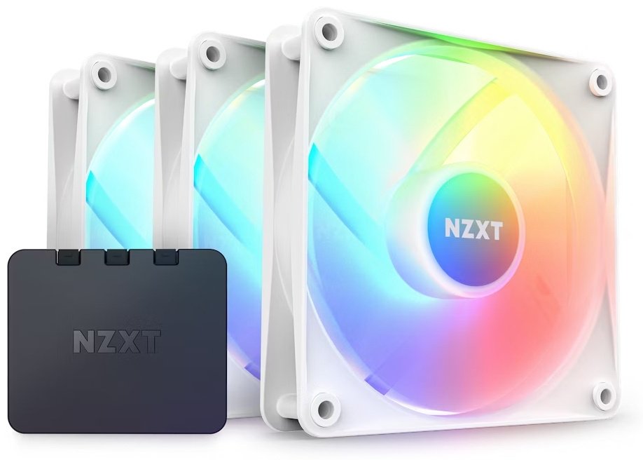 NZXT F120 RGB Core Triple Pack White купить,NaN