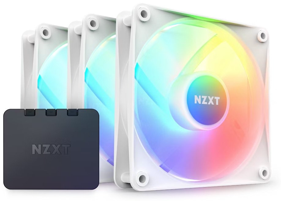 NZXT F120 RGB Core Triple Pack White купить,NaN