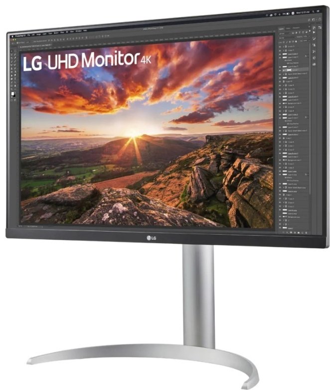Монитор 27" LG 27UP850K-W.ARUZ белый купить,249990