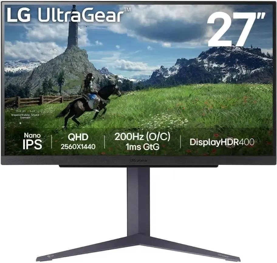 Монитор 27" LG 27GS85Q-B.ARUZ черный купить,215674