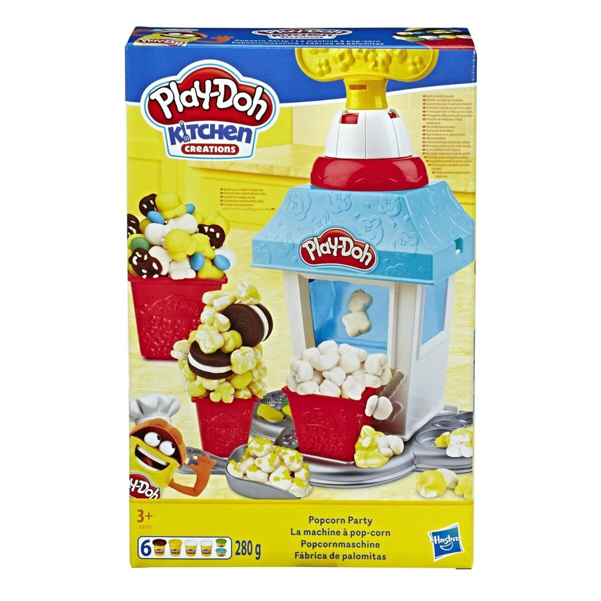 Пластилин Play Doh Попкорн-вечеринка купить,NaN