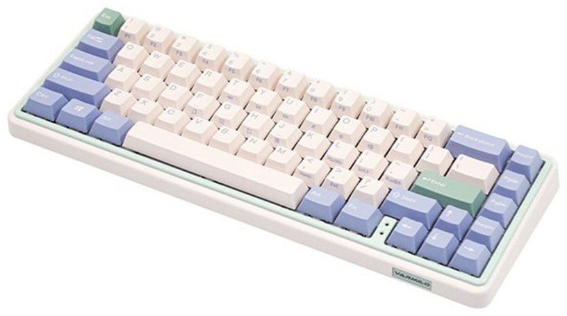 Клавиатура VARMILO Minilo Eucalyptus VXH67 HOTSWAP белый купить,NaN