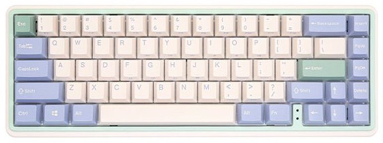 Клавиатура VARMILO Minilo Eucalyptus VXH67 HOTSWAP белый купить,NaN