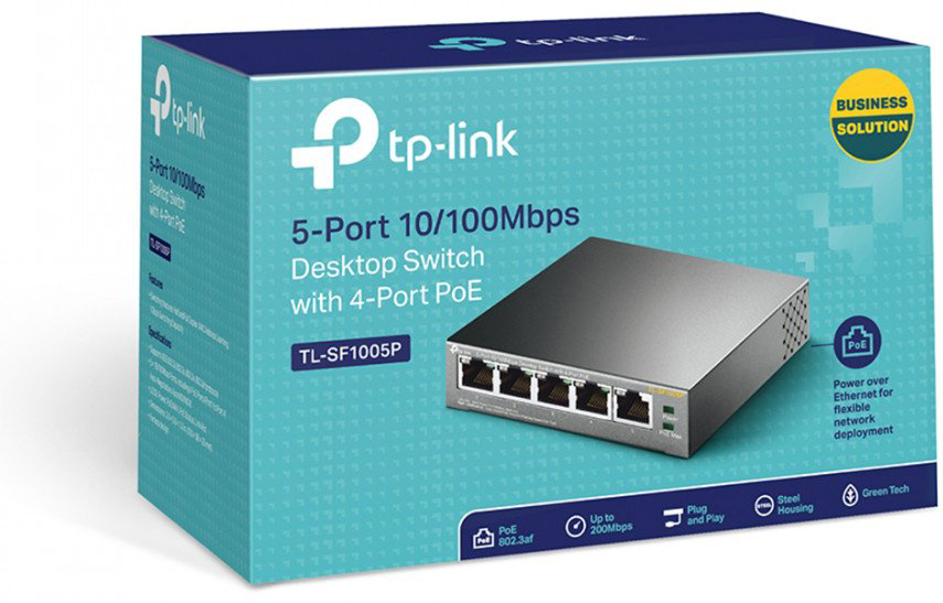 Коммутатор TP-LINK TL-SF1005P - ForteMarket Коммутатор TP-LINK TL-SF1005P купить,26857
