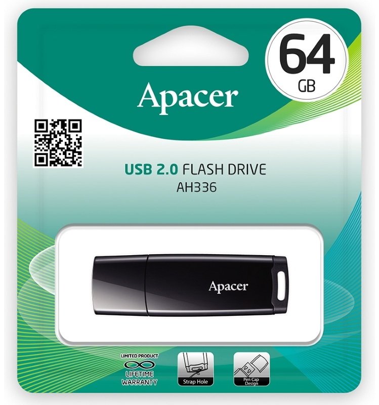 USB Flash карта Apacer AP64GAH336B-1 64 Гб купить,NaN