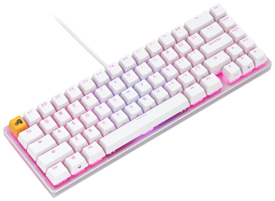 Клавиатура GLORIOUS GLO-GMMK2-65-FOX-W белый