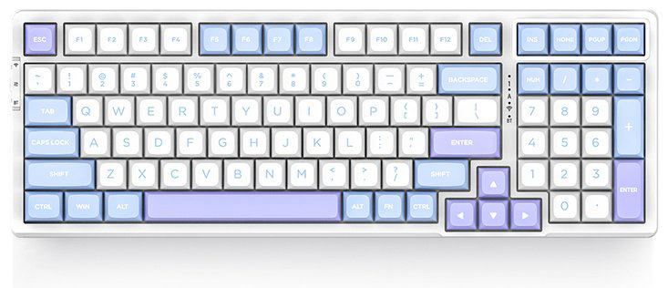 Клавиатура VGN V98 Pro V2 голубой