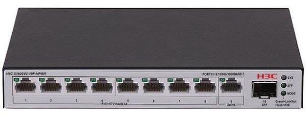Коммутатор H3C S1600V2-10P-HPWR