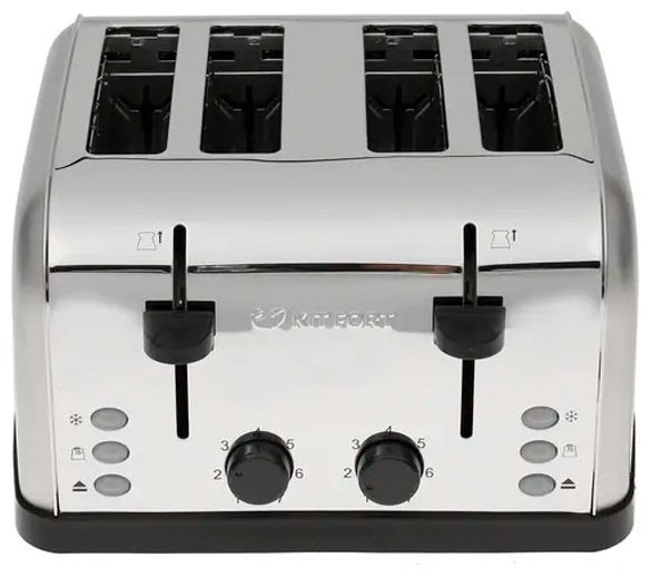 Тостер Kitfort КТ-2016 серебристый