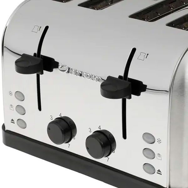 Тостер Kitfort КТ-2016 серебристый