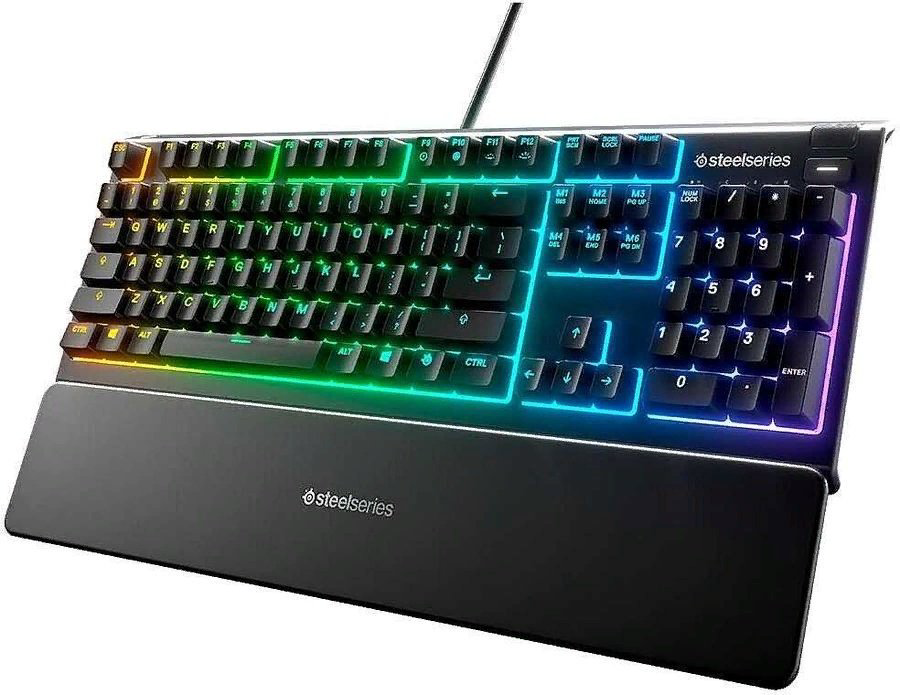 Клавиатура SteelSeries Apex 3 USB черный - ForteMarket Клавиатура SteelSeries Apex 3 USB черный купить,38990