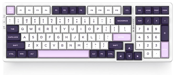 Клавиатура VGN V98 Pro V2 фиолетовый