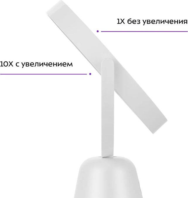 Kitfort зеркало настольное косметическое 226 х 106 х 355 мм купить,NaN