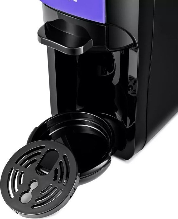 Кофеварка Kitfort КТ-7105 черный, фиолетовый купить,58290