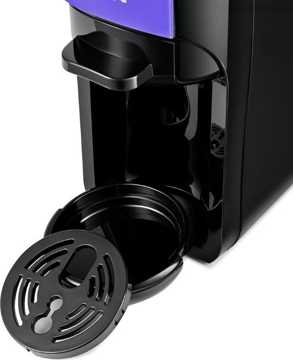 Кофеварка Kitfort КТ-7105 черный, фиолетовый купить,58290