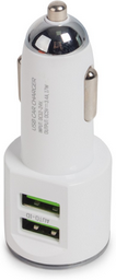 Автомобильное зарядное устройство LDNIO DL-C29 2*USB Lightning White