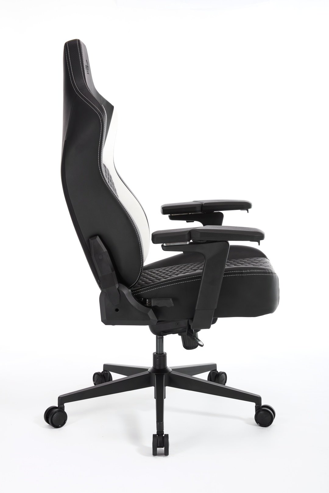 Игровое кресло AeroCool CROWN Pro Racer White, черный, белый