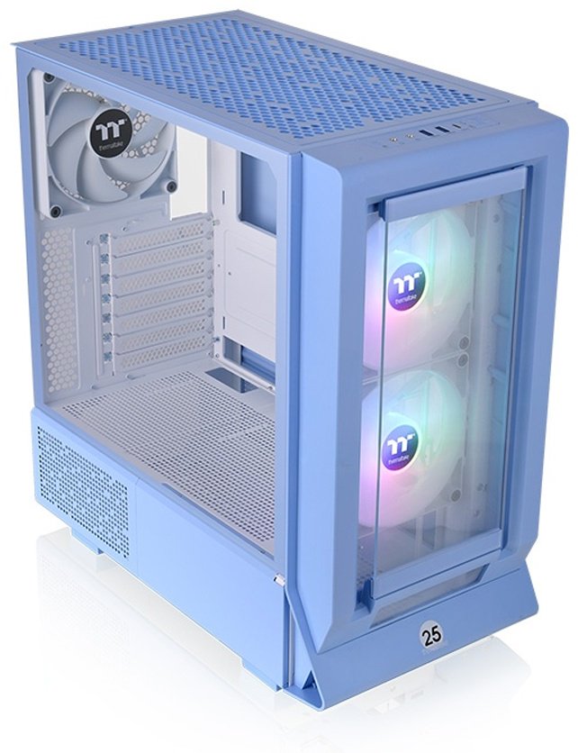 Корпус Thermaltake Ceres 350 MX Hydrangea Blue голубой купить,NaN