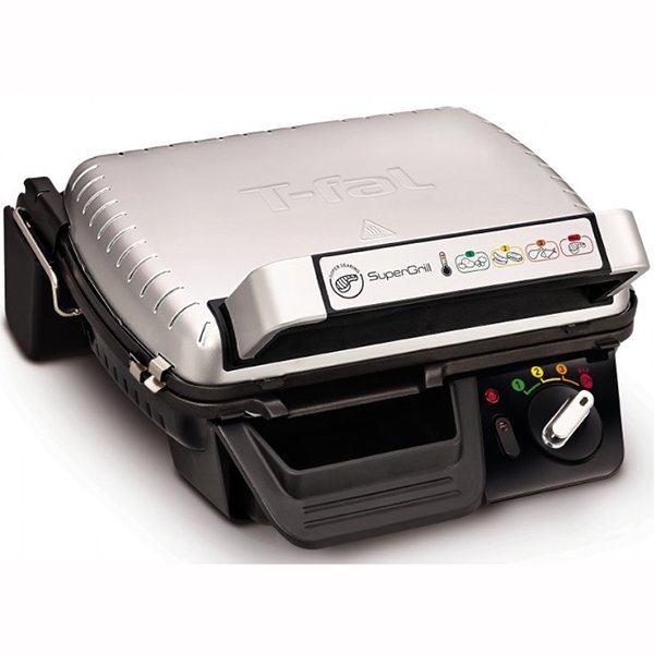 Гриль Tefal GC450B32 черно-серебристый - ForteMarket Гриль Tefal GC450B32 черно-серебристый купить,0