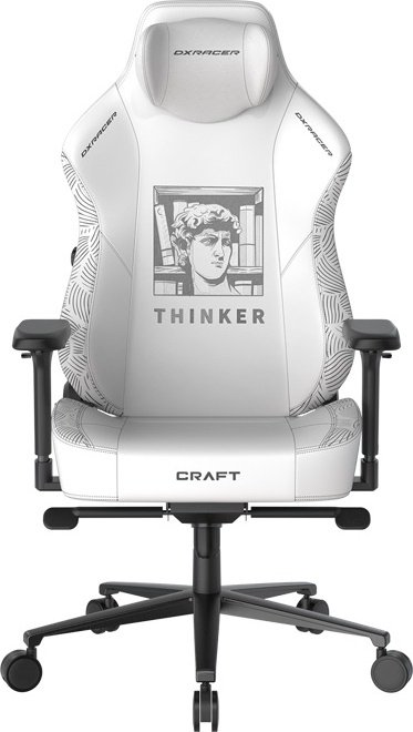 Игровое кресло DXRacer Craft Standard F-23-Thinker GC/LCF23LTA/THINKER, белый купить,NaN