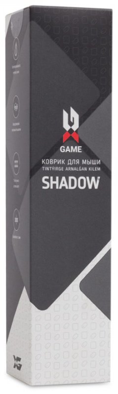 Коврик для мыши X-Game Shadow (Small) 260x210x2 мм черный купить,NaN