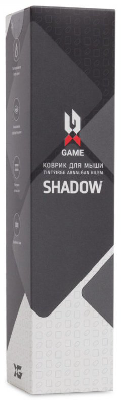Коврик для мыши X-Game Shadow (Small) 260x210x2 мм черный купить,NaN