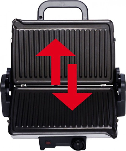 Гриль Tefal GC205012 серебристый
