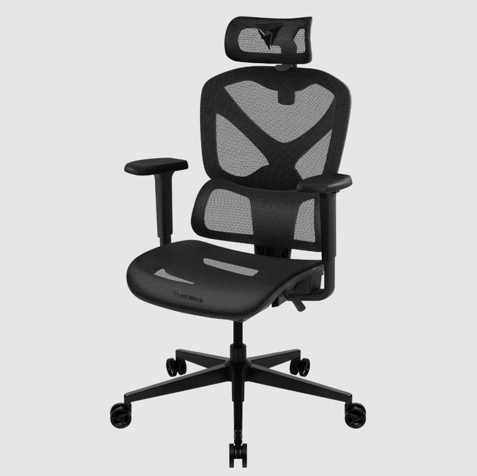 Игровое кресло ThunderX3 YTC Mesh, черный