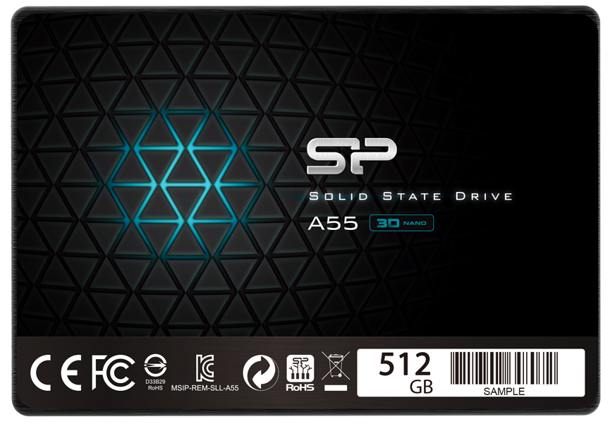 SSD накопитель Silicon Power Ace A55 SP512GbSS3A55S25 512Gb