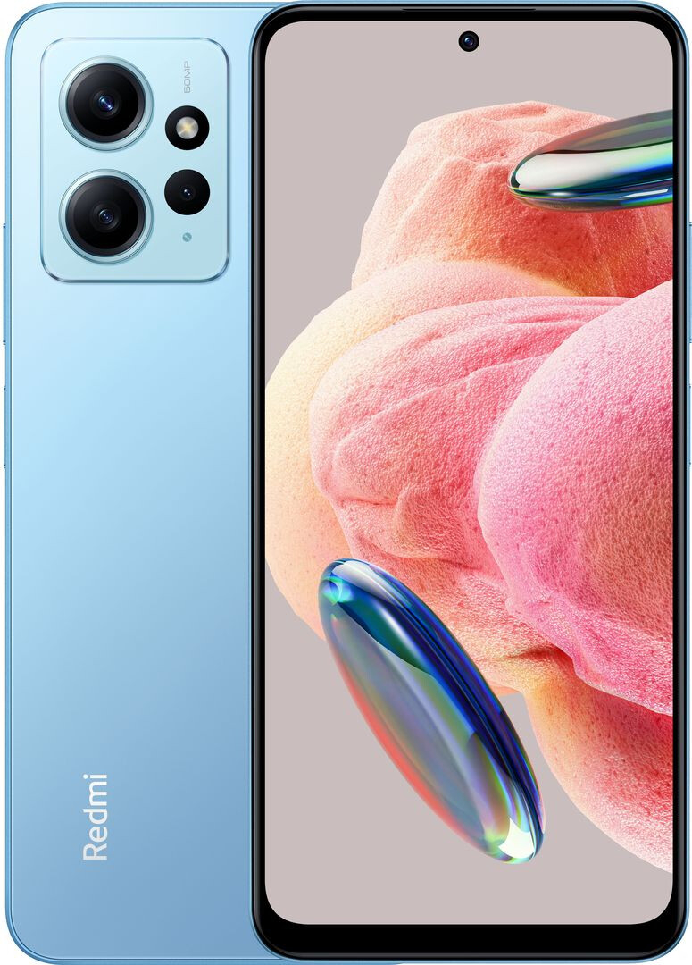 Смартфон Xiaomi&nbsp;Redmi&nbsp;Note&nbsp;12 4/128GB&nbsp;Ice Blue купить,NaN