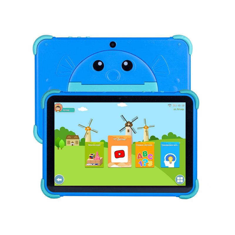 Детский планшет KidsTab Y101 4/64Гб голубой купить,0