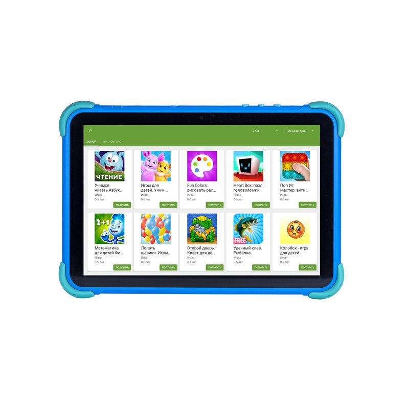 Детский планшет KidsTab Y101 4/64Гб голубой купить,0