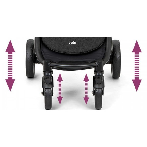 Коляска прогулочная Joie Litetrax 4 DLX air cobblestone  купить,NaN
