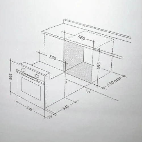 Электрический духовой шкаф Perfecto Domo 02 53 PD белый - ForteMarket Электрический духовой шкаф Perfecto Domo 02 53 PD белый купить,0