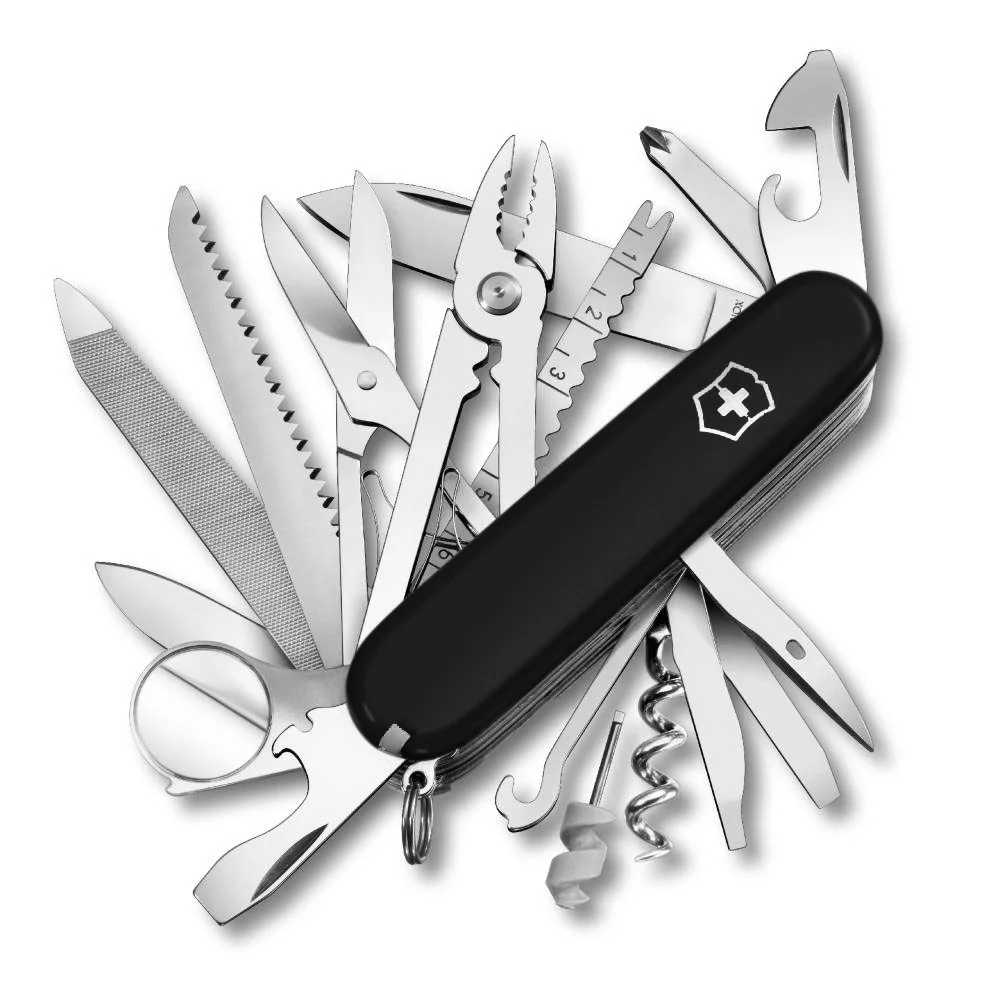 Нож складной Victorinox SwissChamp 1.6795.3 чёрный
