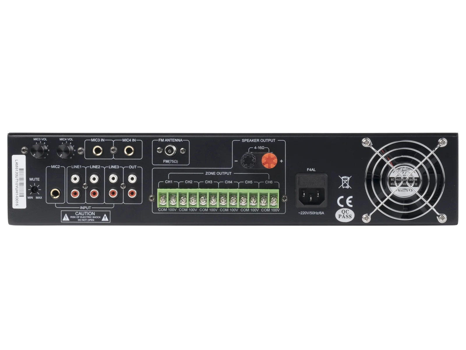 Усилитель мощности LAudio LAM6120UT черный - ForteMarket Усилитель мощности LAudio LAM6120UT черный купить,0