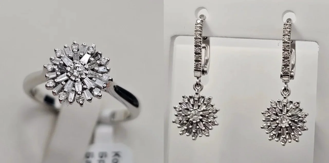 Комплект Deimantas 115238662 18р 0,15ct 0,21ct 0,34ct 0,34ct. купить,NaN