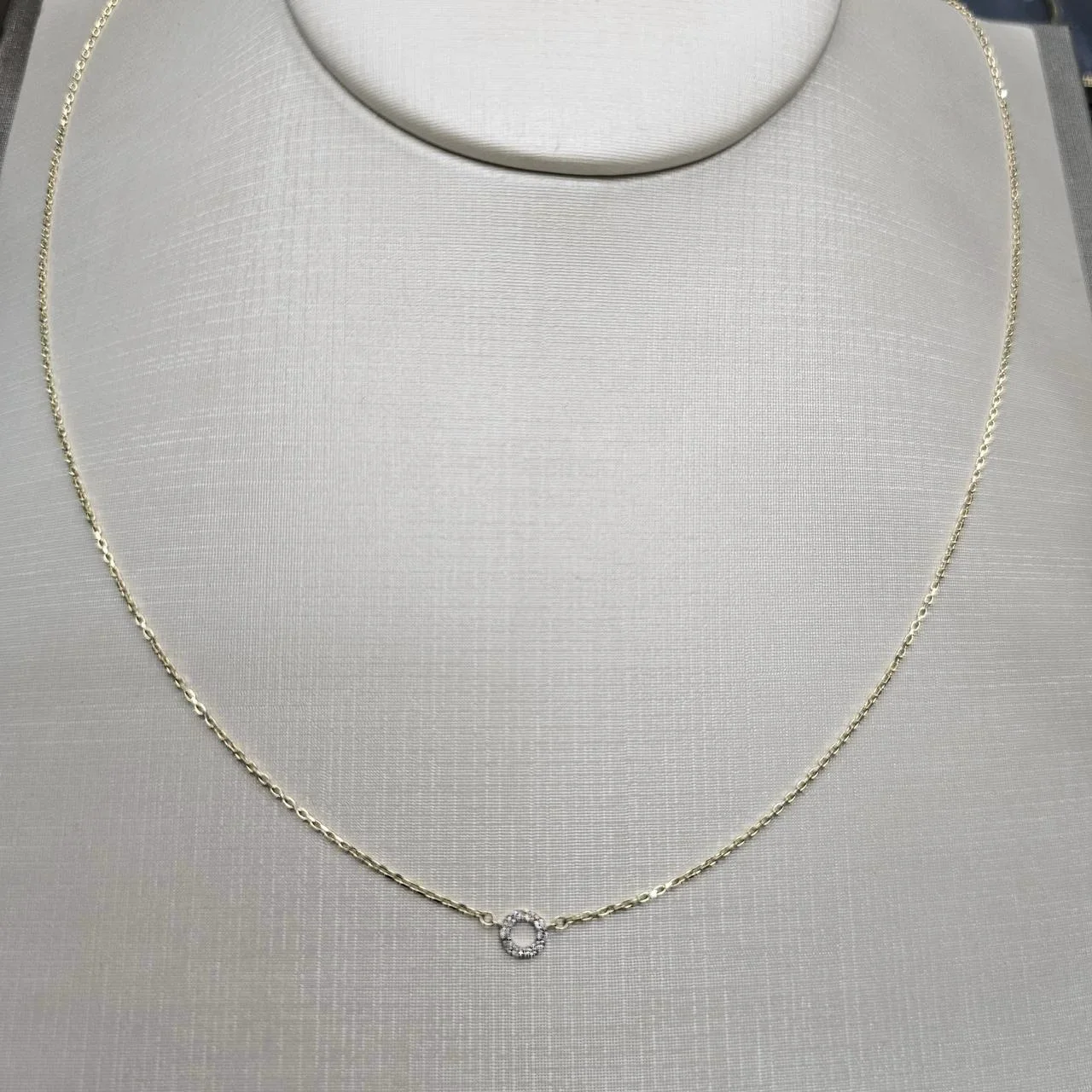 Колье Deimantas 115290952 45см 0,043ct. купить,NaN