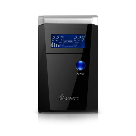 Источник бесперебойного питания SVC V-650-F-LCD черный - ForteMarket Источник бесперебойного питания SVC V-650-F-LCD черный купить,33228