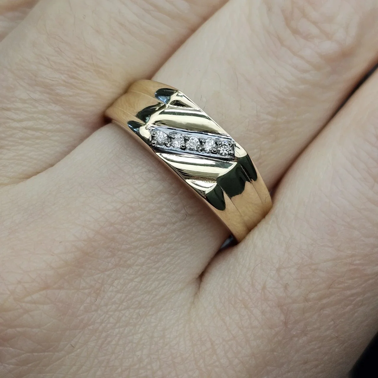 Мужская печатка Deimantas 115290808 19,5р 0,073ct. купить,NaN