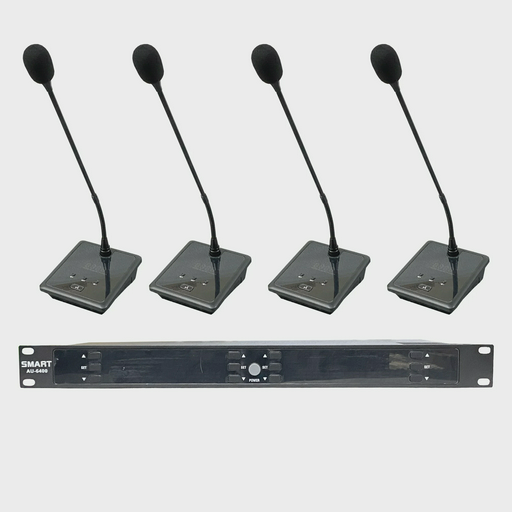 Микрофон Smart AU-6400 4 шт черный
