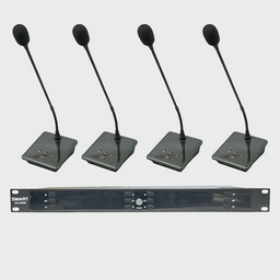 Микрофон Smart AU-6400 4 шт черный