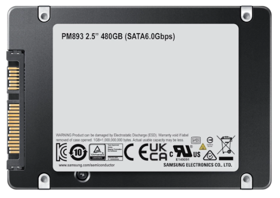 SSD накопитель Samsung PM893 MZ7L3480HCHQ-00A07 480 Gb купить,0