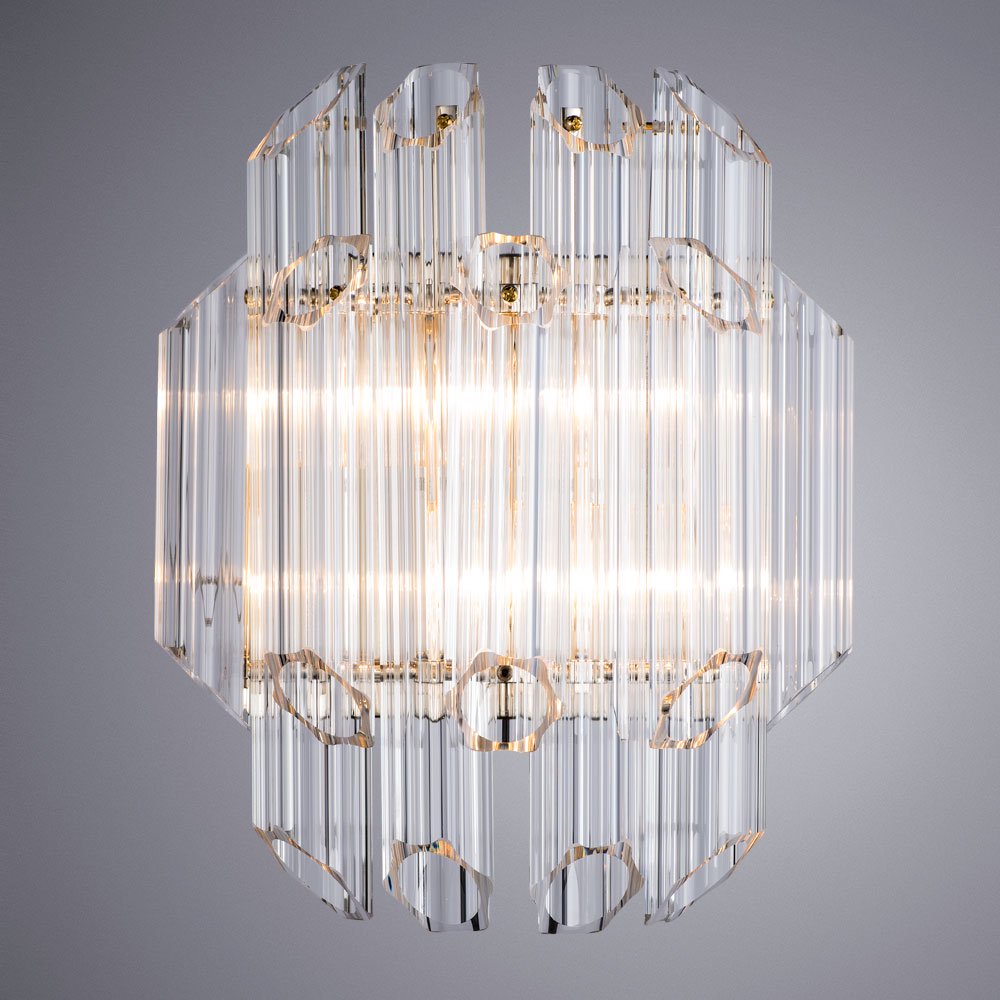Настенный светильник Arte Lamp Jastin A2848AP-2GO купить,0