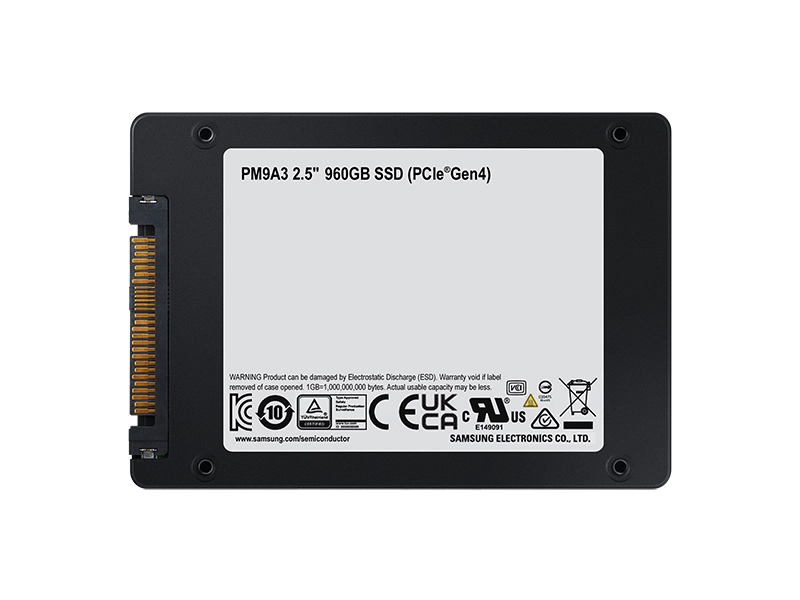 SSD накопитель Samsung PM9A3 MZQL2960HCJR-00A07 960 Gb купить,0