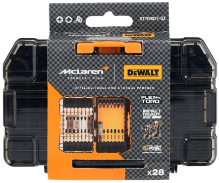 Набор бит DeWALT FLEXTORQ McLaren DT70902T-QZ 32 шт купить,17450